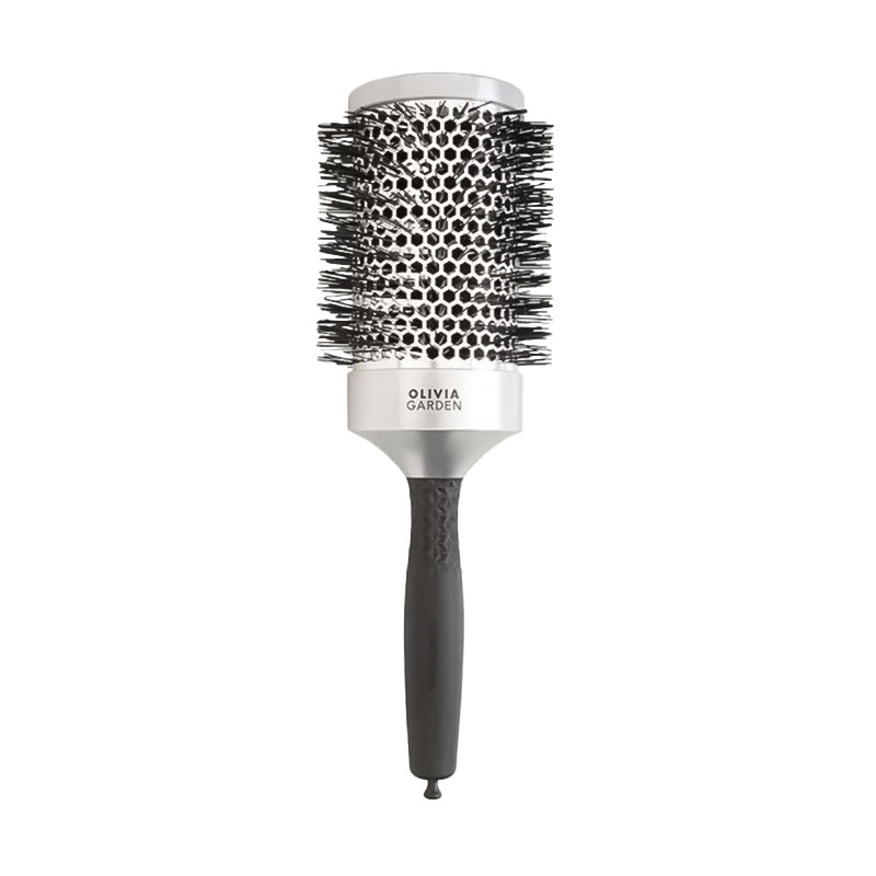 Браш для волосся Olivia Garden Essential Blowout Classic, Silver, діаметр 65 мм