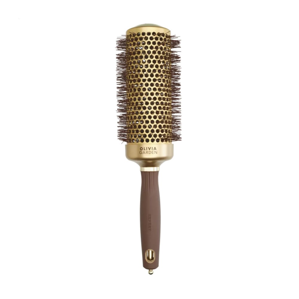 Браш для волосся Olivia Garden Expert Blowout Speed Wavy Bristles Gold &amp; Brown, діаметр 55 мм